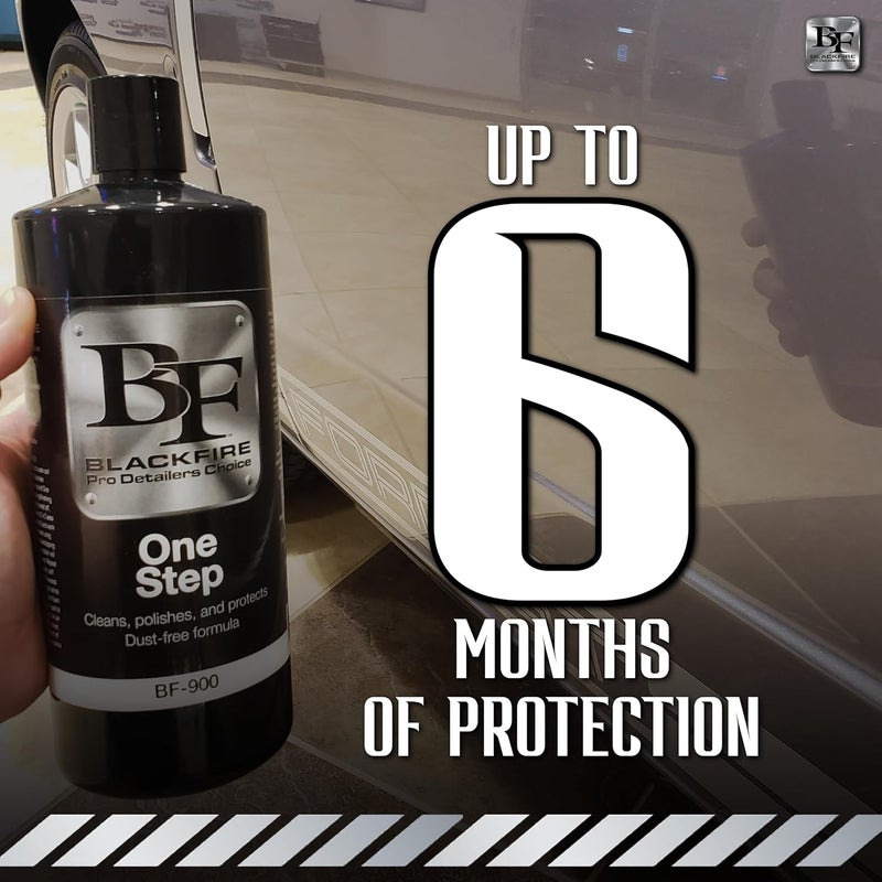 BLACKFIRE Pro Detailers Choice | All-in-One Paint Correction & Sealant | Swirl Remover, Polish, & Long-Lasting Protection | BF-900 | 32oz - Image 1